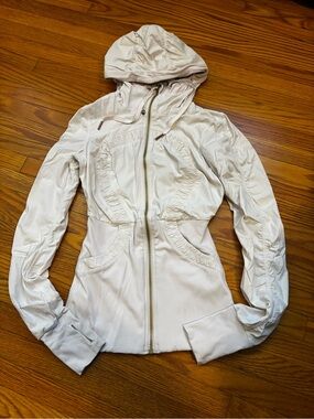 Lululemon Soft Pink reversible Dance Studio jacket